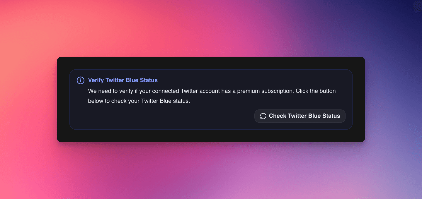 Twitter Blue Check