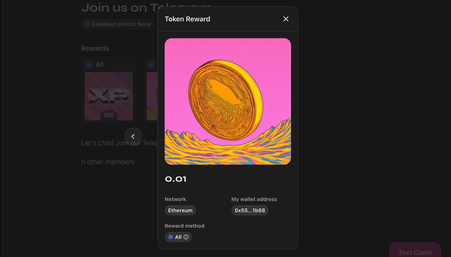 Token Reward