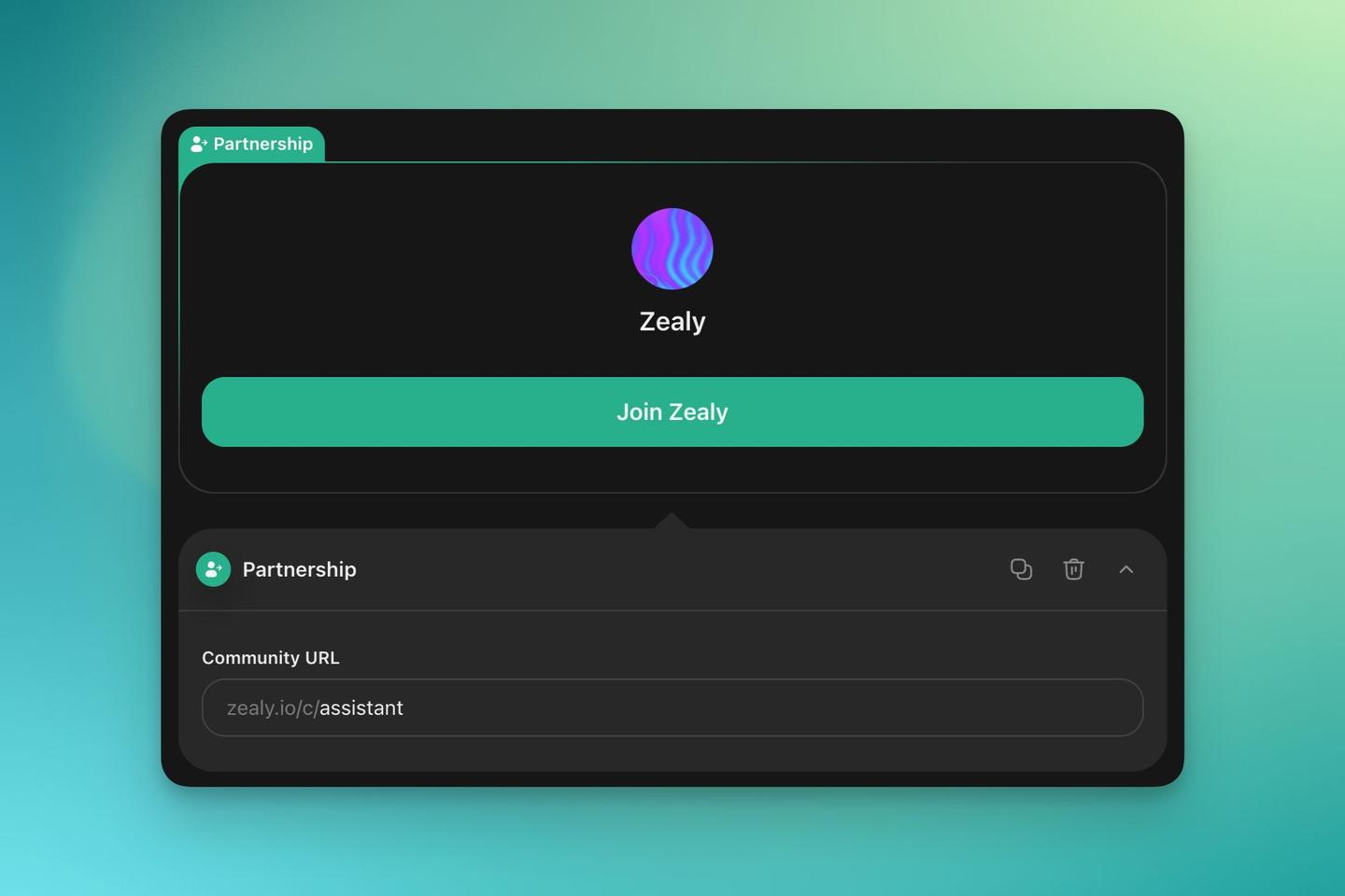 Partnership task