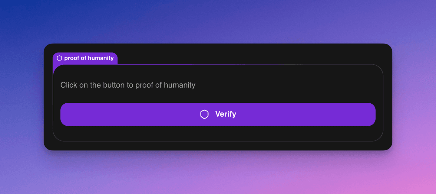Proof of Humanity